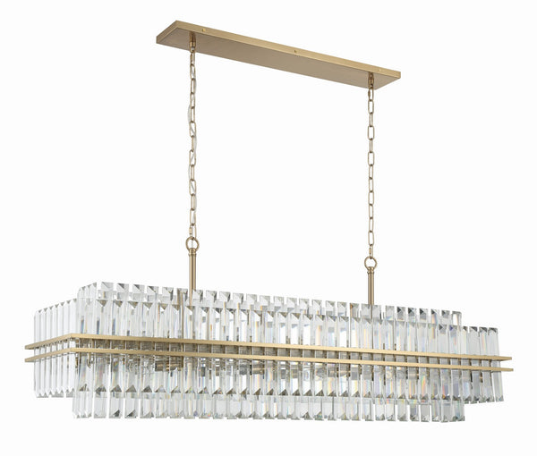 Hayworth 11'' 16 Light Chandelier, Aged Brass - Alternate Product Image 2.jpg