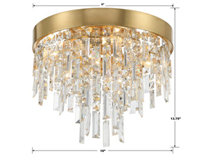Winnie 16'' Four Light Flush Mount, Antique Gold Alt 5.jpg