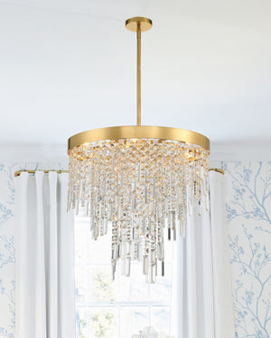 Winnie 24'' Six Light Chandelier, Antique Gold Alt 5.jpg