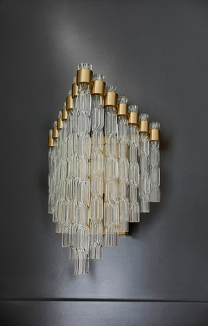 Asher One Light Wall Sconce, Aged Brass - Alternate Product Image 1.jpg
