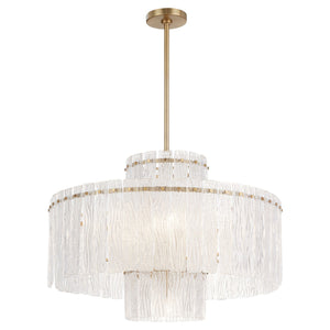 Lennox Nine Light Chandelier, Aged Brass - Alternate Product Image 1.jpg