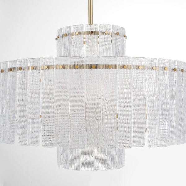 Lennox Nine Light Chandelier, Aged Brass Alt 4.jpg