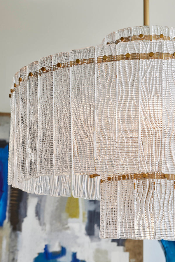 Lennox Nine Light Chandelier, Aged Brass Alt 5.jpg