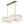 Lennox Eight Light Linear Pendant, Aged Brass - Alternate Product Image 1.jpg