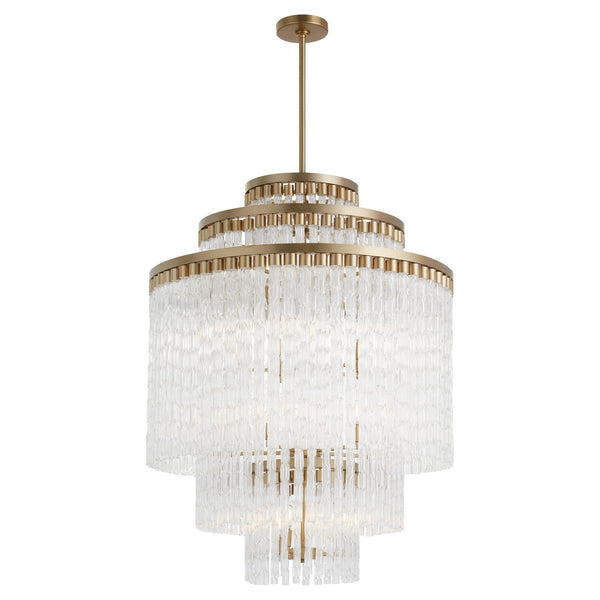 Asher 18 Light Chandelier, Aged Brass - Alternate Product Image 1.jpg