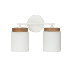 Aiden 14'' Two Light Vanity, Light Wood and White - Alternate Product Image 3.jpg