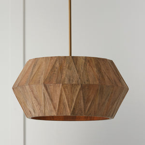 Nadal 22'' Four Light Pendant, Light Wood and Brass Alt 5.jpg