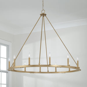 Piers 48.25'' 12 Light Chandelier, Aged Brass - Alternate Product Image 2.jpg