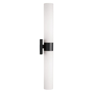 Harper 5'' Two Light Wall Sconce, Matte Black - Alternate Product Image 1.jpg