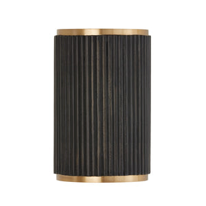 Reid 7.5'' Two Light Wall Sconce, Black Stain and Matte Brass - Alternate Product Image 1.jpg