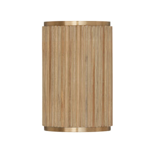 Reid 7.5'' Two Light Wall Sconce, White Wash and Matte Brass - Alternate Product Image 1.jpg