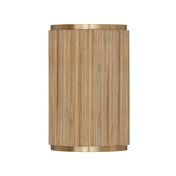 Reid 7.5'' Two Light Wall Sconce, White Wash and Matte Brass - Alternate Product Image 1.jpg