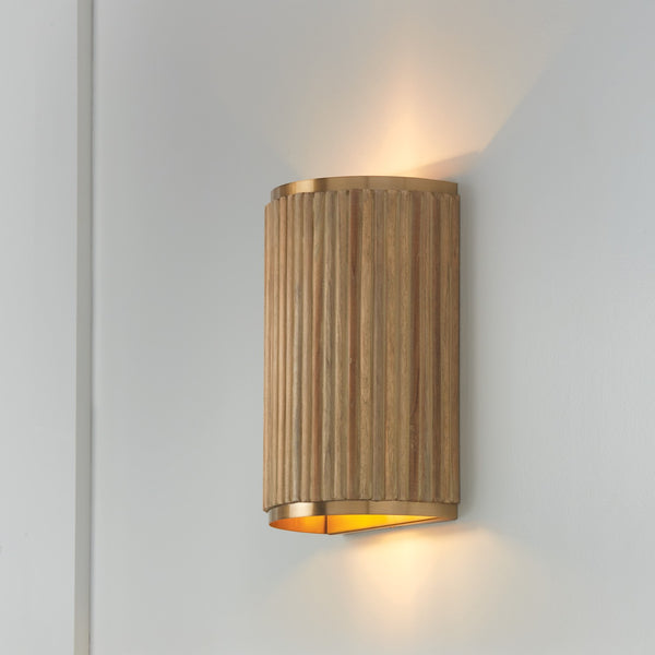 Reid 7.5'' Two Light Wall Sconce, White Wash and Matte Brass Alt 4.jpg