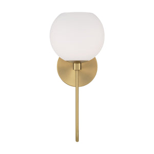Cahya 6.5" One Light Wall Sconce, Aged Brass