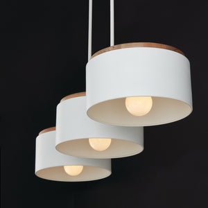 Aiden 12.25'' Three Light Island Pendant, Light Wood and White - Alternate Product Image 1.jpg