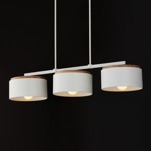 Aiden 12.25'' Three Light Island Pendant, Light Wood and White - Alternate Product Image 3.jpg