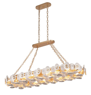 Koko 49" 14 Light Island Pendant, Gold - Alternate Product Image 3.jpg